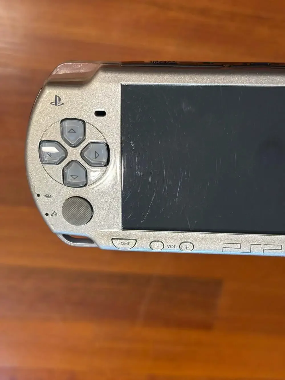 Sony PSP 2000 Slim Silver Console Works UMD Drive Not Working Parts Repair OEM